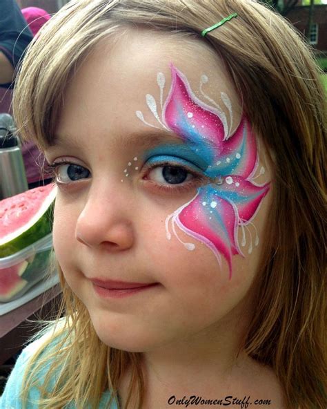 easy kids face painting ideas   girls diy