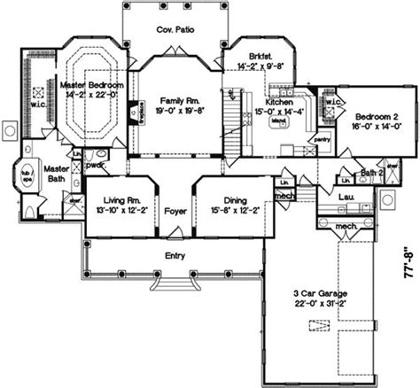 country style house plans  square foot home  story  bedroom    bath  garage