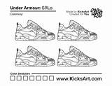 Armour Srlo Kicksart sketch template
