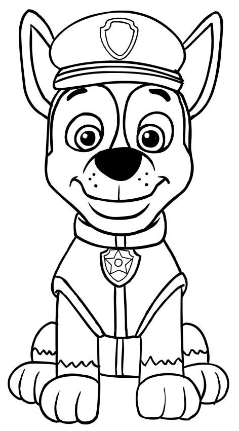 paw patrol chase coloring pages paw patrol coloring pages paw patrol