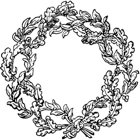 christmas wreaths colouring pages google search coloring pages