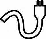 Plug Icon Electrical Cable Cord Svg Clipart Dibujar Para Transparent Electrico Power Pinclipart Onlinewebfonts sketch template