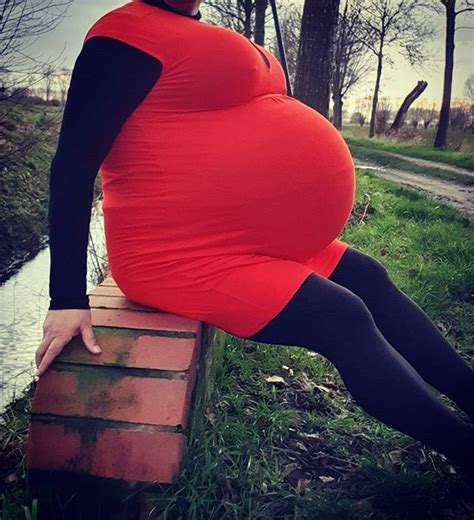 Huge Pregnant Belly Walking Pregnantbelly