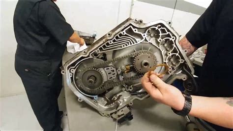 disassemble front wheel drive transaxle transmission youtube