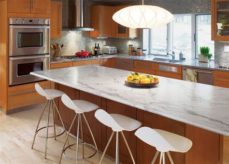 Idealedge™ 3460 Calacatta Marble Ogee Kitchen Countertop