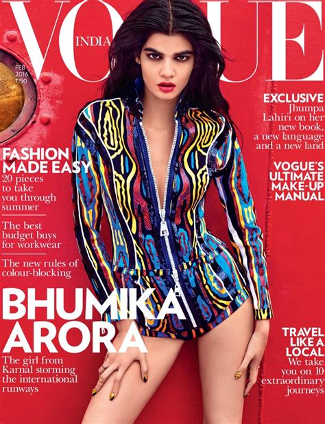 bhumika arora wears east meets west style for vogue india fashion