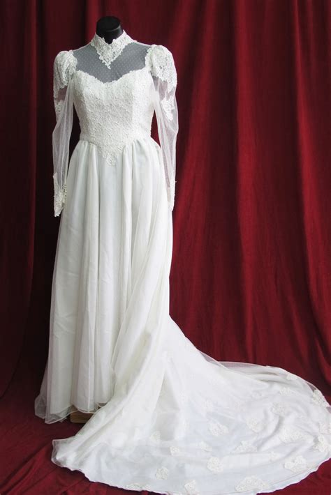 Wedding Dress Victorian Style Sz 10 45320050 First Scene Nz S