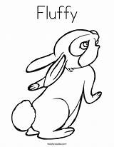 Coloring Bunny Pages Fluffy Rabbit Playboy Rabbits Print Color Carrots Twistynoodle Bugs Eat Printable Hare Outline Favorites Login Add Noodle sketch template