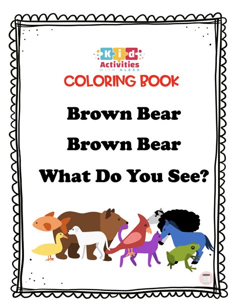 brown bear brown bear     coloring pages  kid