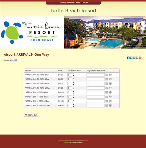 Turtle Beach Resort Event Registration And Eticketing Made Simple