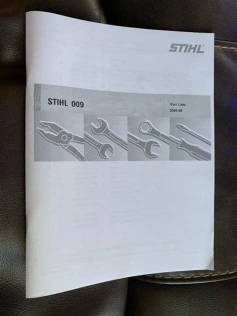 stihl chainsaw illustrated parts list diagram manual   issue  picclick