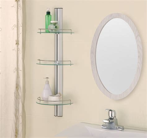 Small Glass Shelves For Bathroom Bathroom Decor