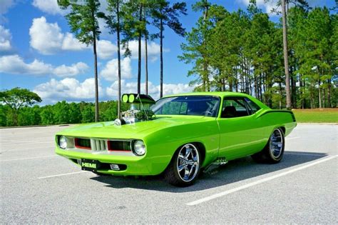 plymouth barracuda pro street built  hemi flame throwers classic plymouth