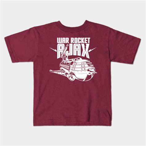 war rocket ajax flash gordon kids  shirt teepublic