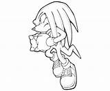 Knuckles Coloring Pages Sonic Hedgehog Metal Printable Generations Angry Diamond Color Print Character Surfing Popular Getcolorings Getdrawings Library Coloringhome sketch template