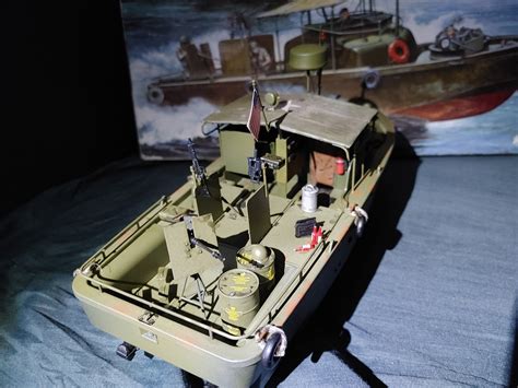 Us Navy Pbr31 Mkii Pibber Boat Plastic Model Military Ship Kit 1