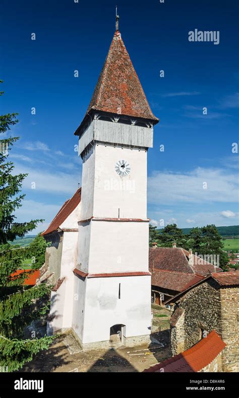 mesendorf fortified saxon church     transylvania