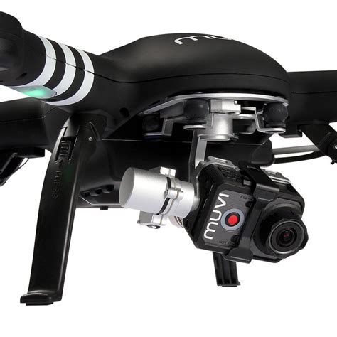 veho muvi qseries  professional aerial uav quadcopter drone  advanced axis gimbal black