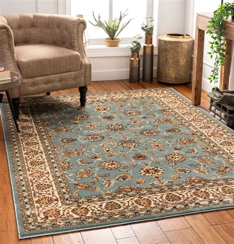 noble sarouk persian floral oriental formal traditional area rug