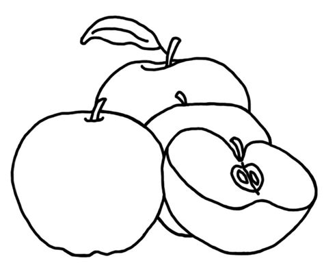 easy apple coloring pages apple coloring pages apple coloring food