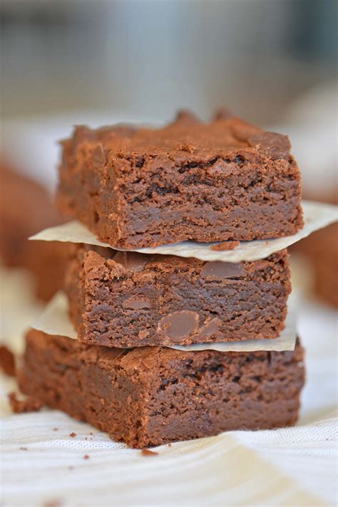 easy   mix homemade brownies recipe culinary mamas