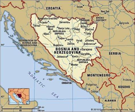 Bosnia And Herzegovina Facts Geography History And Maps
