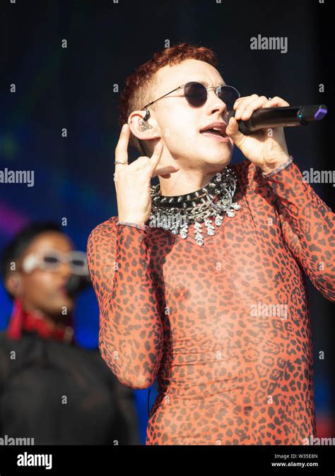 Lead Singer Of Years And Years Olly Alexander Performs During The