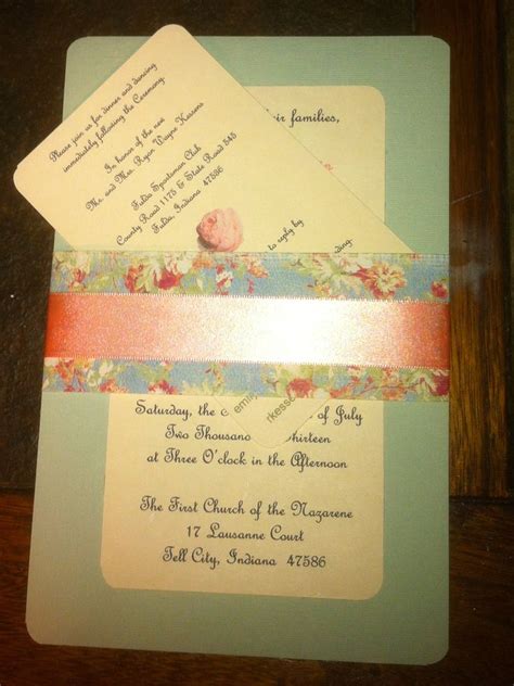 42 best images about invitations handmade on pinterest lace
