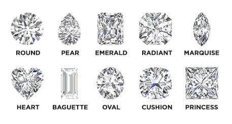 diamond guide diamond types cuts  quality angel designs jewelry