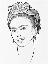 Frida Kahlo Jugar Páginas sketch template