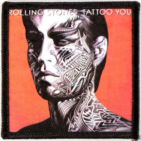 rolling stones tattoo  cover patch amoeba