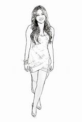 Coloring Pages Miley Cyrus Colouring Newburn Dan Celebrity Created sketch template