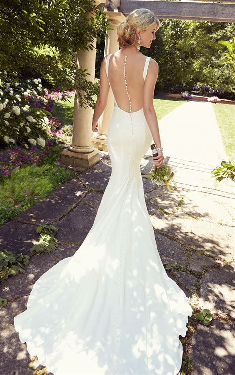 beautiful backless wedding dresses gowns