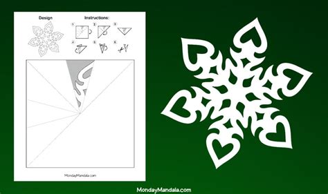 snowflake cutout patterns