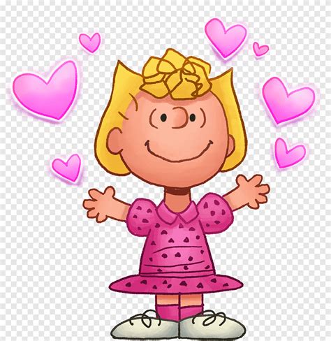 Meisje In Roze Jurk Sally Brown Snoopy Charlie Brown Lucy Van Pelt