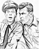 Griffith Barney Fife Portraits 27th sketch template