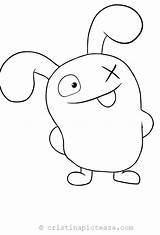 Ugly Uglydolls Coloring Pages Ox Dolls Doll Print Kids Da Colorare Disegni sketch template