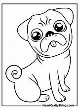 Pug Coloring Iheartcraftythings sketch template
