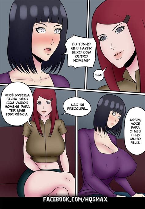 porno naruto em quadrinhos hq de sexo kushina ajudando a hinata a fuder rei da pornografia