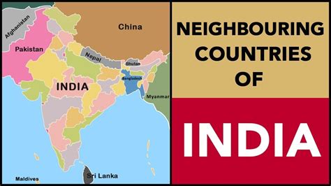 world map india neighbouring countries wayne baisey