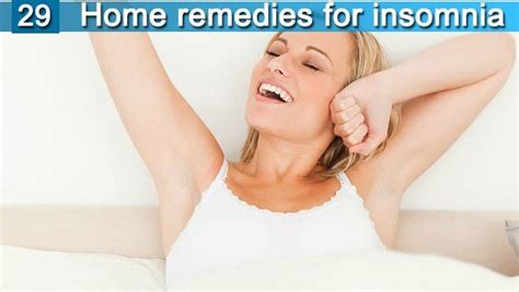 29 Home Remedies For Insomnia In Adults And Elderly