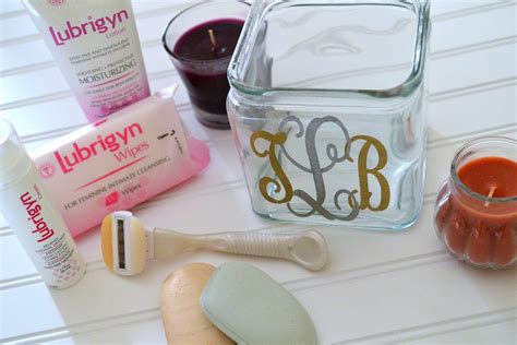 pamper yourself with these feel good beauty items and a monogrammed jar