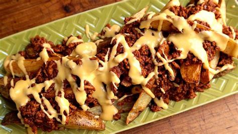 jeanette s turkey chili cheese oven fries rachael ray show