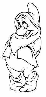 Coloring Dwarf Pages Sneezy Cartoon Color Kanga Clipart Roo Disney Snow 643px 21kb Drawings sketch template