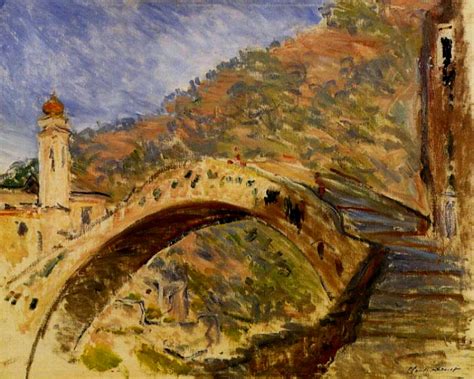 Dolceacqua Bridge 1884 Claude Monet