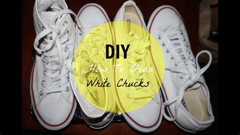 diy   clean  white chucks  products  home youtube