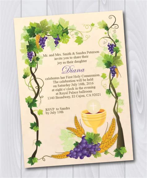 holy communion cards printable   printable  holy