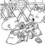 Rugrats Coloring Pages Episodes Coloring2print sketch template
