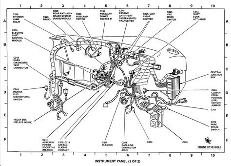 wd  wd wiring diagram  transfer case ford ranger