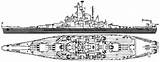 Uss Blueprints Battleship Iowa Battleships Warship Schematics sketch template